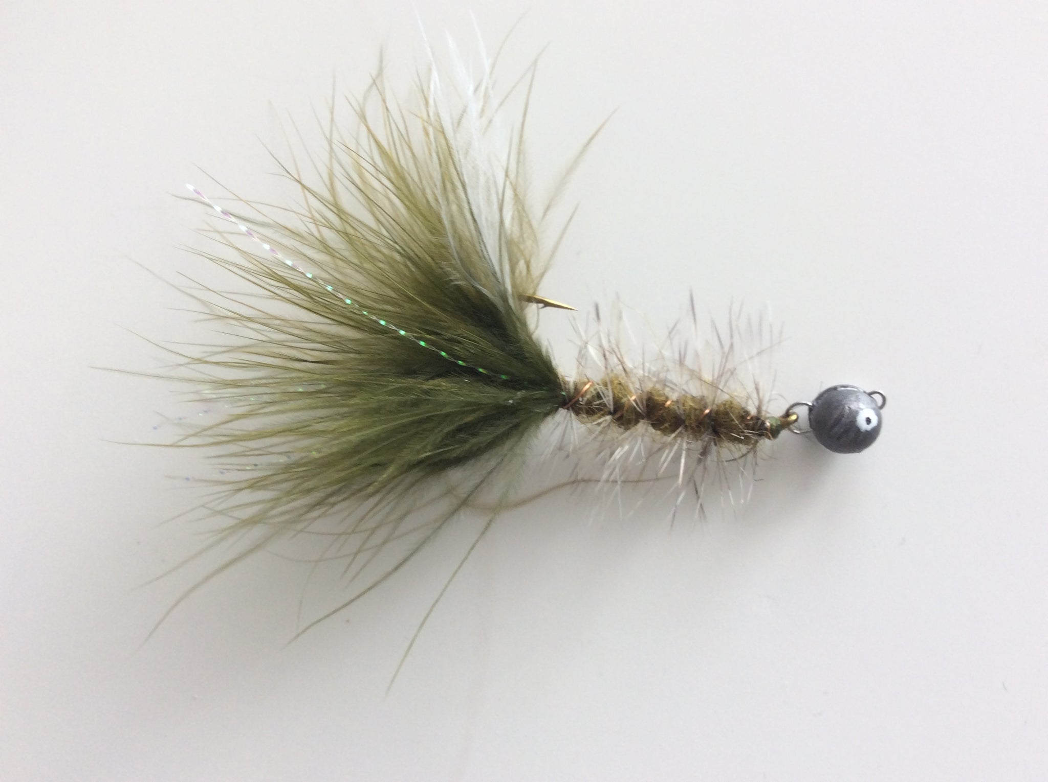 Brown Trout Twitching Lure Leech - Handmade by Off Trail Tackle