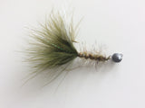 Brown Trout Twitching Lure "Leech" - Handmade by Off Trail Tackle