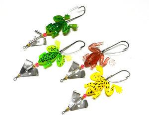 The Frog - Biggest News in Bass Fishing - 4pcs set