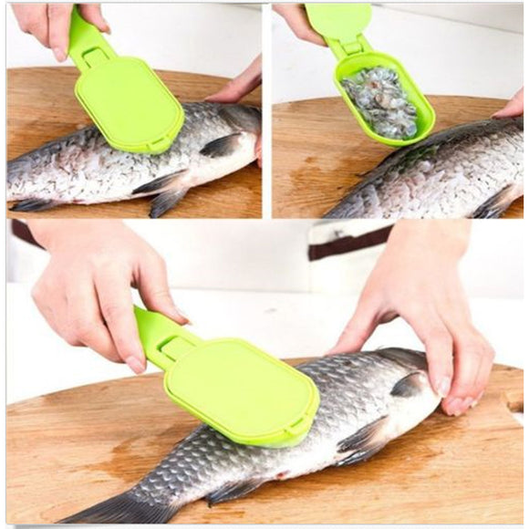 No Mess Fish Scaler